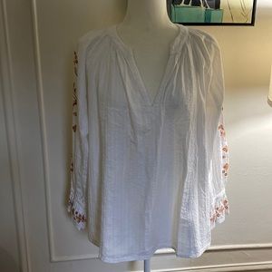 Anthropologie Women's White Top